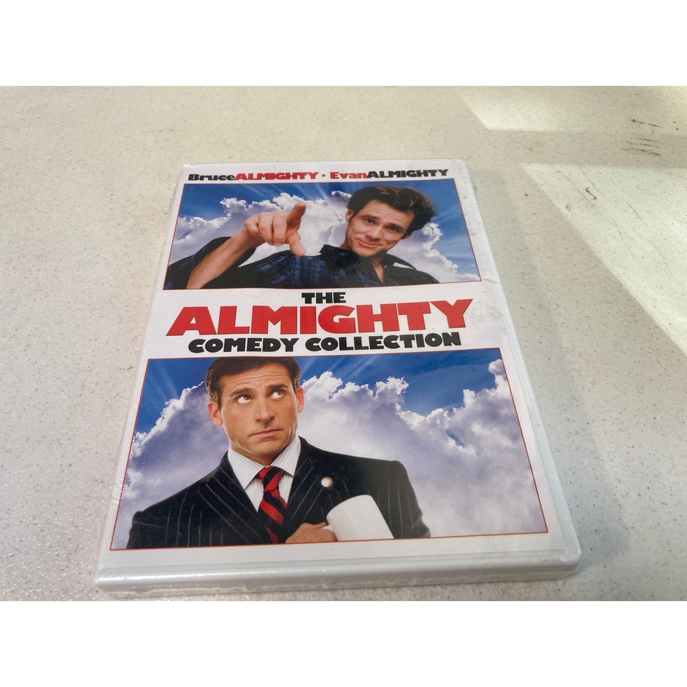 The Almighty Comedy Collection DVD Bruce Almighty Evan Almighty 2-Movie Set New